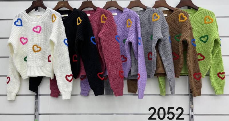 Swetry damskie Roz Standard, Mix Kolor .Paczka 10 szt